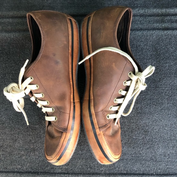 ALTRA COLE HAAN Casual Leather Brown laced Shoes - Picture 5 of 13